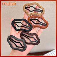 MUBAI 3PCS คอร์ติก คลิปกลวงรูปก้อนเมฆ แบบพกพาได้ เรซิน คลิปผมด้านข้าง ของขวัญสำหรับเด็ก เครื่องประดับผมวินเทจ สาวๆ