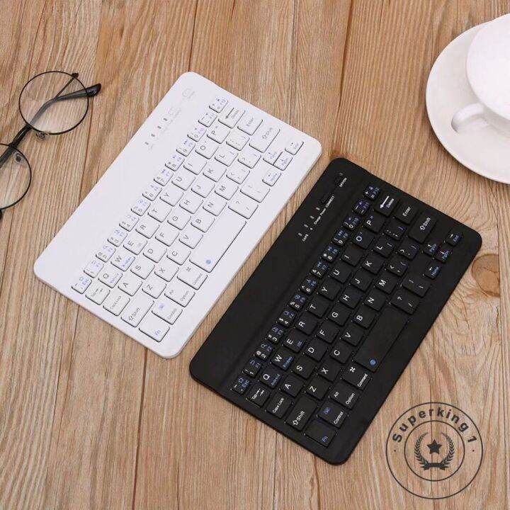 Rechargeable portable mini wireless keyboard for Tablet smartphone 7