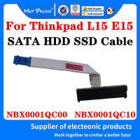 Baru Asli NBX0001QC10 NBX0001QC00สำหรับ Thinkpad L15 E15 FE5A0แล็ปท็อป HDD S LineSD ฮาร์ดไดรฟ์ขั้วต่อสายเคเบิลงอได้