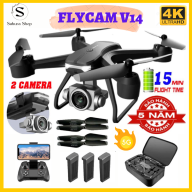 Camera Flycam V14 Pro, Máy Bay Điều Khiển Từ Xa 4 Cánh, Drone Camera 4K thumbnail
