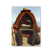 โปสเตอร์ Rene Magritte นามธรรมผ้าใบวาดภาพสมัยใหม่ภาพพิมพ์ศิลปะสแกนดิเนเวียนเซอร์เรียลิสต์ภาพติดผนัง69F 0706