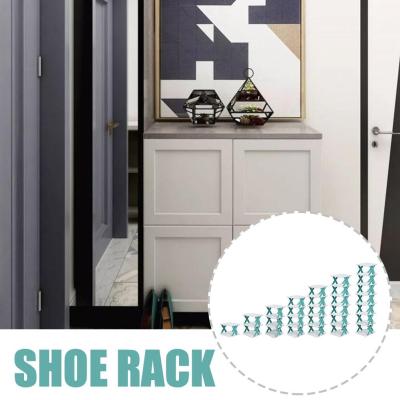 Multilayer Provincial Space Folding Shoe Rack Simple Storage Rack Bedroom Storage Shoe Rack Rack Shoe Shoe Rack Foldable F5K4