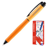 STABILO สตาบิโล ปากกา Palette ปากกาลูกลื่นเจล หัวปากกา 0.5 mm.- สีส้ม จำนวน 10 ด้าม