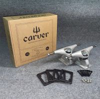 Carver CX4 S URF สเก็ตบอร์ดรถบรรทุกท่องสเก็ตบอร์ด Longboard รถบรรทุกปลาคณะกรรมการกระดานยาวยึดพวงมาลัยยึดสเก็ตบอร์ด