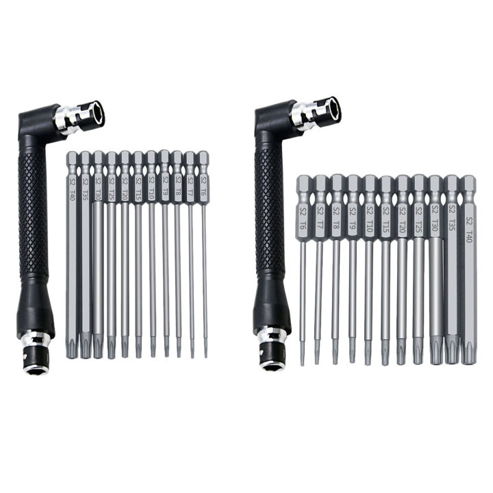 12pcs-set-1-4-inch-hex-shank-and-l-shaped-wrench-set-t6-t40-length-s2-steel-torx-head-screwdriver-drill-set-bits
