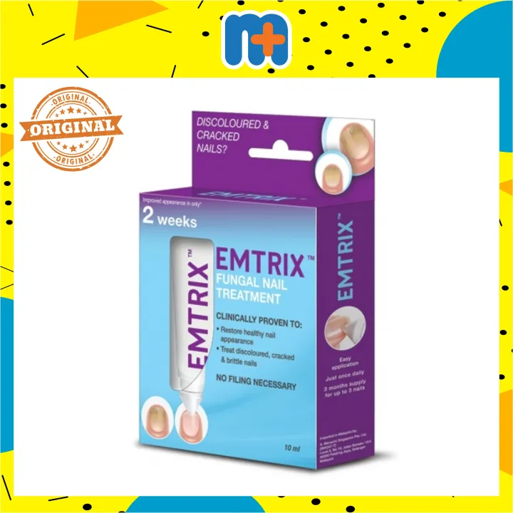 [MPLUS] EMTRIX FUNGAL NAIL TREATMENT 10ML Lazada