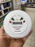 Italian PRORASO Mens Shaving Soap Green Tea Oatmeal Cream 150ml Makeup care accessories