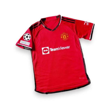 !! &amp; ไม่ฟรีติดตั้ง NAMSET - M.U HOME 2023 2024 Soccer JERSEY GRADE ORI นําเข้า