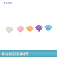 ?【Lowest price】TANG 10ชิ้นเรซินลายการ์ตูนน่ารักขนาดเล็กเรืองแสงสมุดติดรูปเปลือกหอย3D พลอยเทียมสำหรับอุปกรณ์ทำเล็บมือแบบสุ่มสี