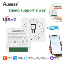 Tuya Wifi Zigbee 234 Gang Mini Switch Smart Life Timing การควบคุมแบบไร้สายรีเลย์อัตโนมัติ Breaker ทำงานร่วมกับ Alexa Alice