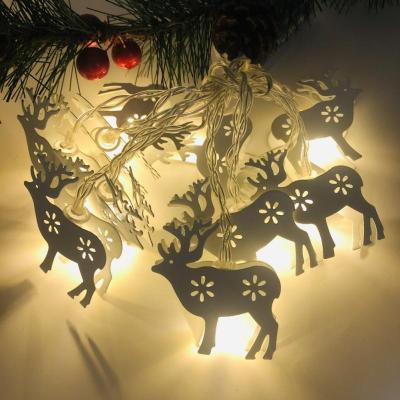 Christmas LED String Light 20 LED Xmas Tree Snowman Santa Claus String Light Christmas Festival Home Party Decor Light