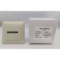 คุ้มมาก SPECIFICATION: HM-1   CE certificated Hours Run Panel Meter with Frequency of 50 or 6ime count ในไทย ออกบิลได้ ทักเชท