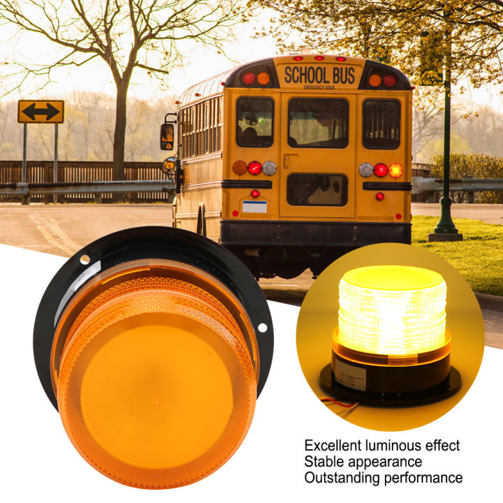 ไฟ-led-ไฟเตือนกระพริบไฟได้อย่างยอดเยี่ยมสำหรับรถยนต์รถโรงเรียนใช้-dc12และ8209-24v