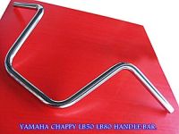 YAMAHA CHAPPY LB50 LB80 HANDLE BAR HIGH 8" (dia. 1.7 cm.) "CHROME" #แฮนด์รถ สูง 8 นิ้ว เส้นผ่านศูนย์กลาง 1.7 ซม. มีเหล็กคั่นกลาง และแบบไม่มีเหล็กคั่นกลาง