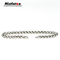 Mistletoe 925 Sterling Silver Katwijker Rope Bracelet Chain Bracelet Or Necklace European Jewelry Width 3.85mm