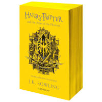 Harry Potter and the order of the Phoenix Hufflepuff college paperback English original novel Harry potte