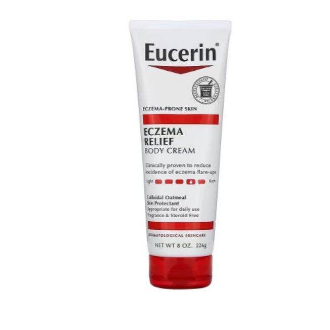 Eucerin, Eczema Relief Body Cream, Fragrance Free, 8.0 oz (226 g)/14 oz