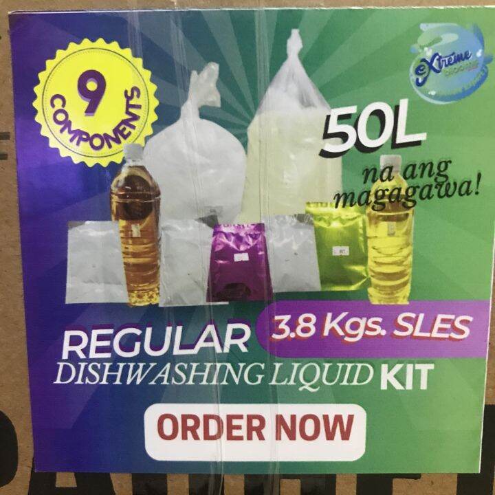 DIY Dishwashing Liquid Kit 50 liters yield 9 components Lazada PH
