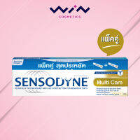 Sensodyne เซ็นโซดายน์ ยาสีฟัน สูตรมัลติ แคร์ 160 กรัม แพ็คคู่ ช่วยลดอาการเสียวฟัน ช่วยให้ฟันแข็งแรงและป้องกันฟันผุ