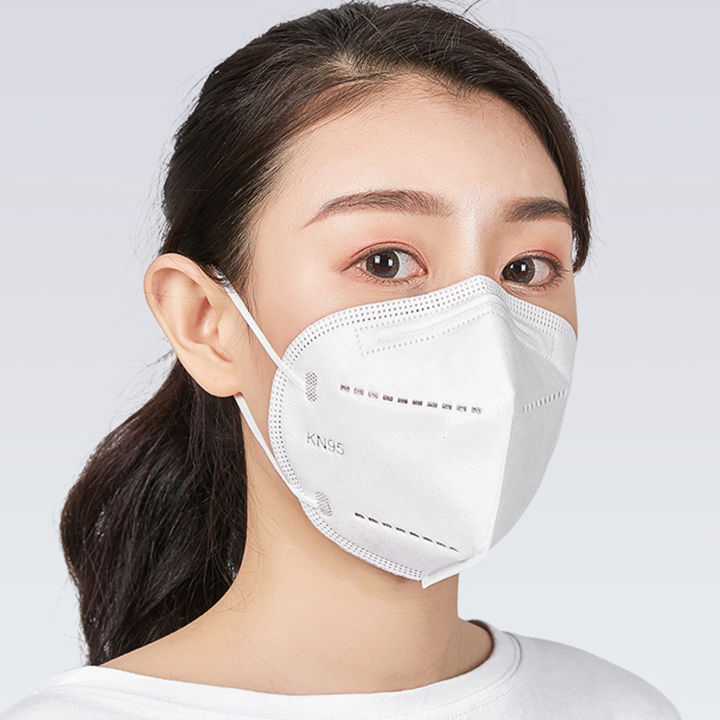 100pcs White Medical KF95 face mask KF94/kn95 Mask kf94-4 Layers Kn95-5 ...