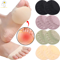 แผ่นรองเท้าส่วนหน้าห้านิ้วสำหรับรองเท้าส้นสูงผู้หญิงรองเท้าเปิดส้น Insoles Calluses Corns ดูแลอาการปวดเท้าหมอนอิงแทรกถุงเท้าล่องหน