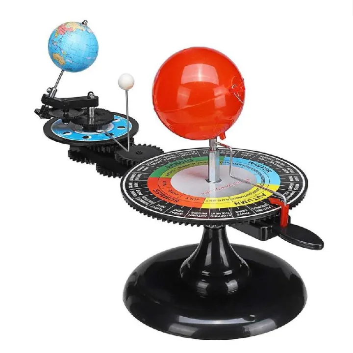 Geography Learning Solar System Model Earth-Sun-Moon Orbit Planetarium ...