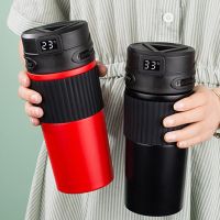 Vacuum Flask Bottle Coffe - Thermos Smart Temperature Water Bottle Tumbler Cold - Aliexpress