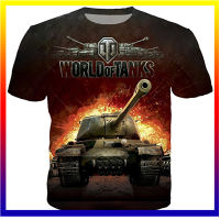 Tank New World T-Shirt เกมยอดนิยม 3D Printing Street Wear ผู้ชายสบาย ๆ แฟชั่นพลัสขนาดเสื้อยืดเด็กเสื้อยืดเสื้อผ้าด้านบน XS-5XL