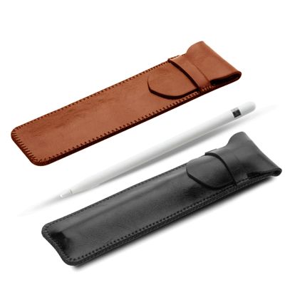 Microfiber PU Leather Stylus Protective Case Sleeve Pouch Holder Cover for Apple Pencil iPencil 9.7 12.9 Ballpoint Pen Holder