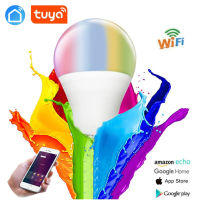 tuya app WiFi Smart Light Bulb switch Dimmable, Multicolor, Wake-Up Lights, No Hub Required, Compatible with Alexa home