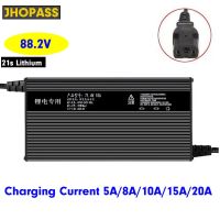 Newprodectscoming 88.2V 20A 15A 10A 8A 5A 21S Lithium Li on battery charger power supply FAST smart AC180v 240v 77.7V ebike electronic aluminium