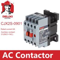 Delixi 9a คอนแทค Ac 3ขั้ว Cjx2s-0901 0no ขดลวด1nc แรงดันไฟฟ้า Ac 24V/36V/110V/220V/380V