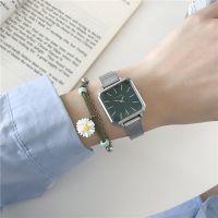 【Hot Sale】 chain watch womens big temperament simple and versatile high-value net red hot style waterproof ins niche forest series