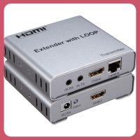 ตัวขยาย HDMI 1080P 50 ม. พร้อมห่วง IR By CAT5E Cat6 RJ45 สายเคเบิลอีเธอร์เน็ต เครื่องส่งสัญญาณวิดีโอ และตัวรับสัญญาณ สําหรับกล้อง PC เป็นจอมอนิเตอร์