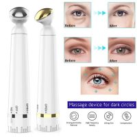 ZZOOI Mini Electric Eye Massage Pen Device Dark Circle Facials Vibration  Portable Thin Face Magic Stick Anti-Ageing Wrinkle Massage