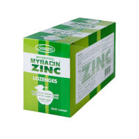 [ยกกล่องใหญ่ 20 ซองซิป] Mybacin Zinc Apple มายบาซิน ซิงค์ กลิ่นแอปเปิ้ล 20x20เม็ด(Exp 20/11/24)