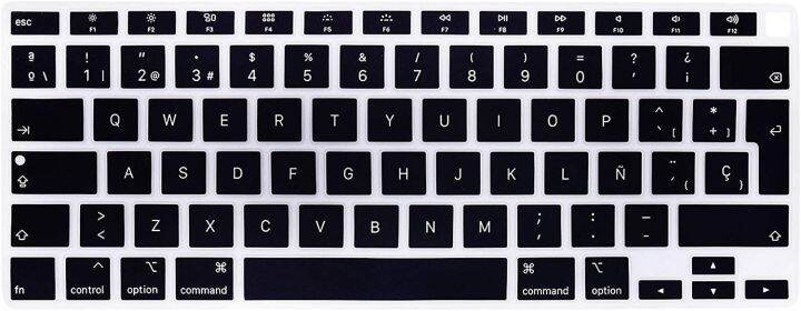 soft-spanish-skin-for-macbook-air-13-2020-a2179-air-13-m1-a2337-us-eu-spanish-silicon-keyboard-cover-laptop-skin