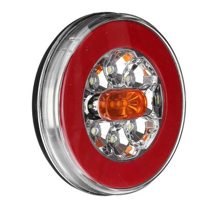 【LZ】㍿┋  Impermeável LED Tail Light para reboque caminhão lanterna traseira freio reverso Stop Lights carro ônibus caravana fluindo lâmpada de sinalização