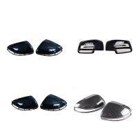 2Pcs Replacement Rear Mirror Shell Cover Caps for Mercedes Benz