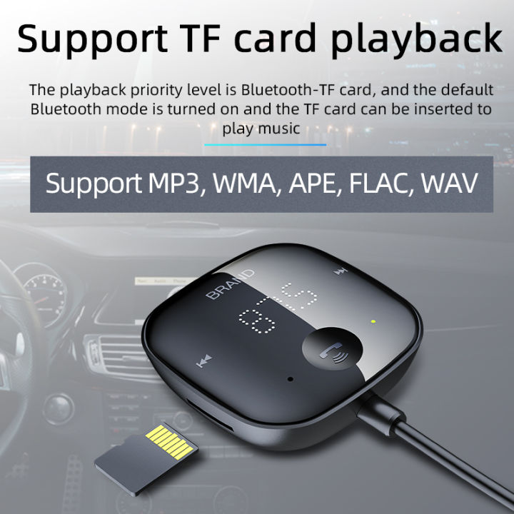 bluetooth-5-0-car-mp3-player-fm-transmitter-receiver-tf-card-lossless-playback-car-electronics-accessories-bluetooth-car-kit