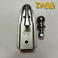 IAGG Trailer Coupler หัวครอบบอล เทเลอร์ รถลาก ข้อต่อพ่วง, ฝาครอบโดมรถพ่วง, ข้อต่อพ่วง เหมาะสำหรับหัวบอลขนาด 2 * 2 นิ้ว（50 * 50 มม）ความแข็งแรงที่สามารถรับได้: 3500lbs.