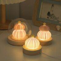 Creative LED Shell Mushroom Night Light Bedroom Bedside Decor Table Lamp Desk Lamp Birthday Gift Luminous Small Gift Ornament