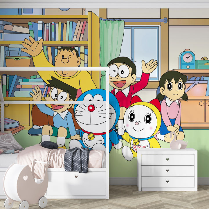 WallPlaza 🇲🇾MSIA READY STOCK - Doraemon Nobita Cartoon Kids DIY Wall ...