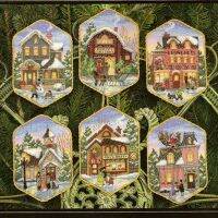 【CC】 GUA074 Chorus Ornament Decorations Kits Cross-stitch Embroidery Set