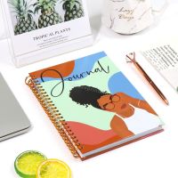 Custom Printing Daily Weekly Monthly 2022 Girls Spiral Planner Hardcover Journals Notebooks Note Books Pads