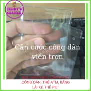 01 Cái Thẻ Nhựa Bọc Căn Cước Công Dân, Bằng Lái Xe Thẻ Pet