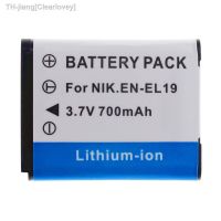 Li-ion Battery Pack EN-EL19 ENEL19 for Nikon Coolpix S2500 S3100 S4100 Camera new brend Clearlovey