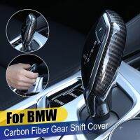 1x Gear Shift Knob Cover Scratch Resistant Shift Gear Protector Stick Sleeve Carbon Fiber for BMW new 5 Series 7 Series X3/X4