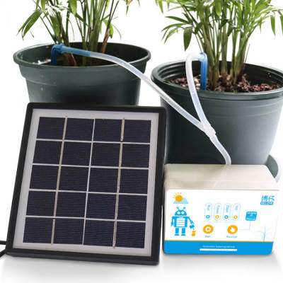 【โปรโมชั่นวันนี้】Solar/USB Auto Drip Irrigation System Controller Water Timer Garden Watering Kit