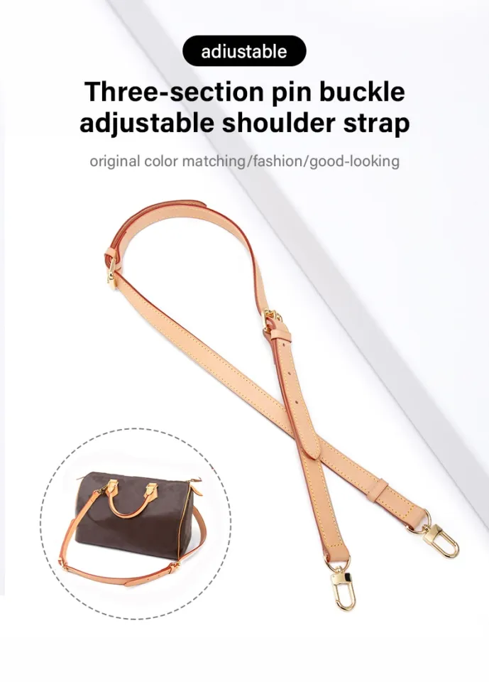 WUTA Bag Strap for LV Speedy 20 25 30 Shoulder Straps 100% Genuine
